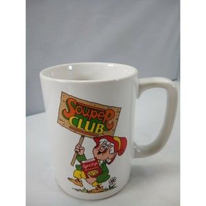 Lipton Cup Of Soup Keebler Elf Souper Club Coffee Mug Cup D Handle VGC